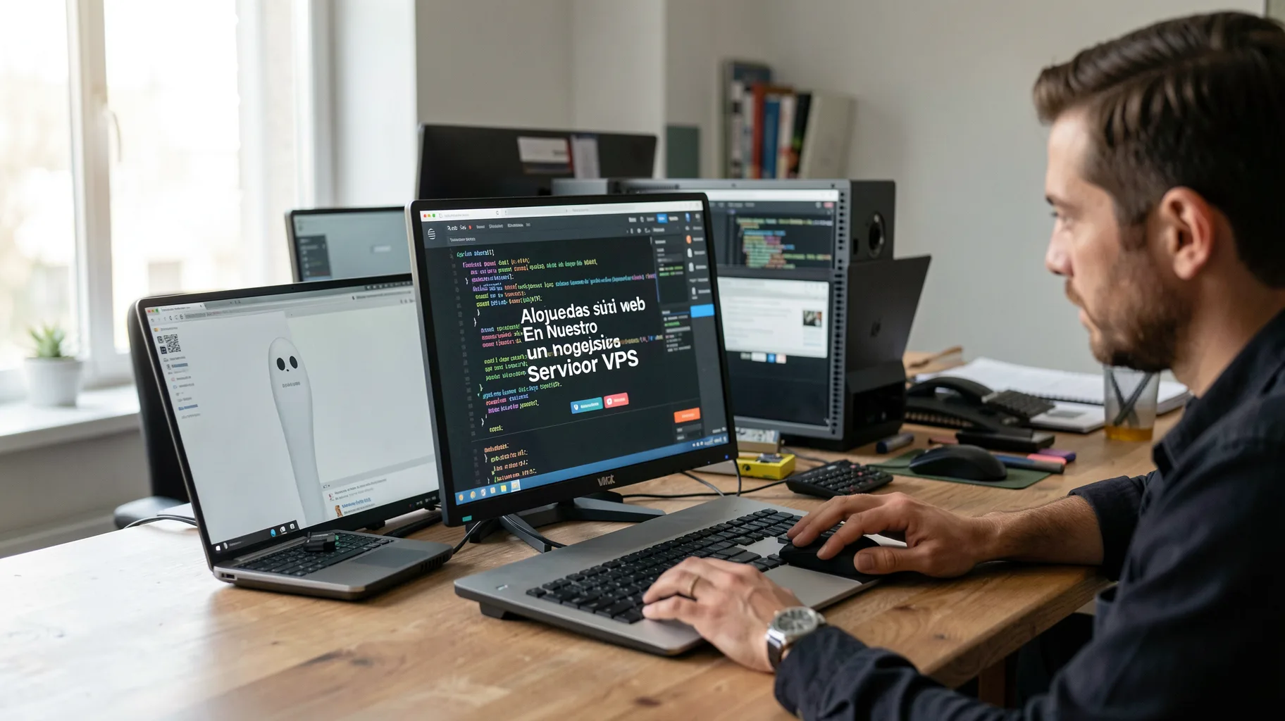Alojadas En Nuestro Servidor VPS — visual for que